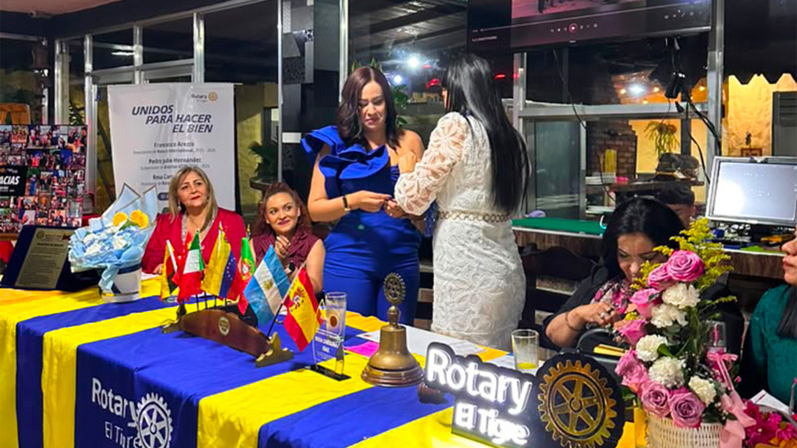 Cambio de directiva Rotary El Tigre período 2026-2027