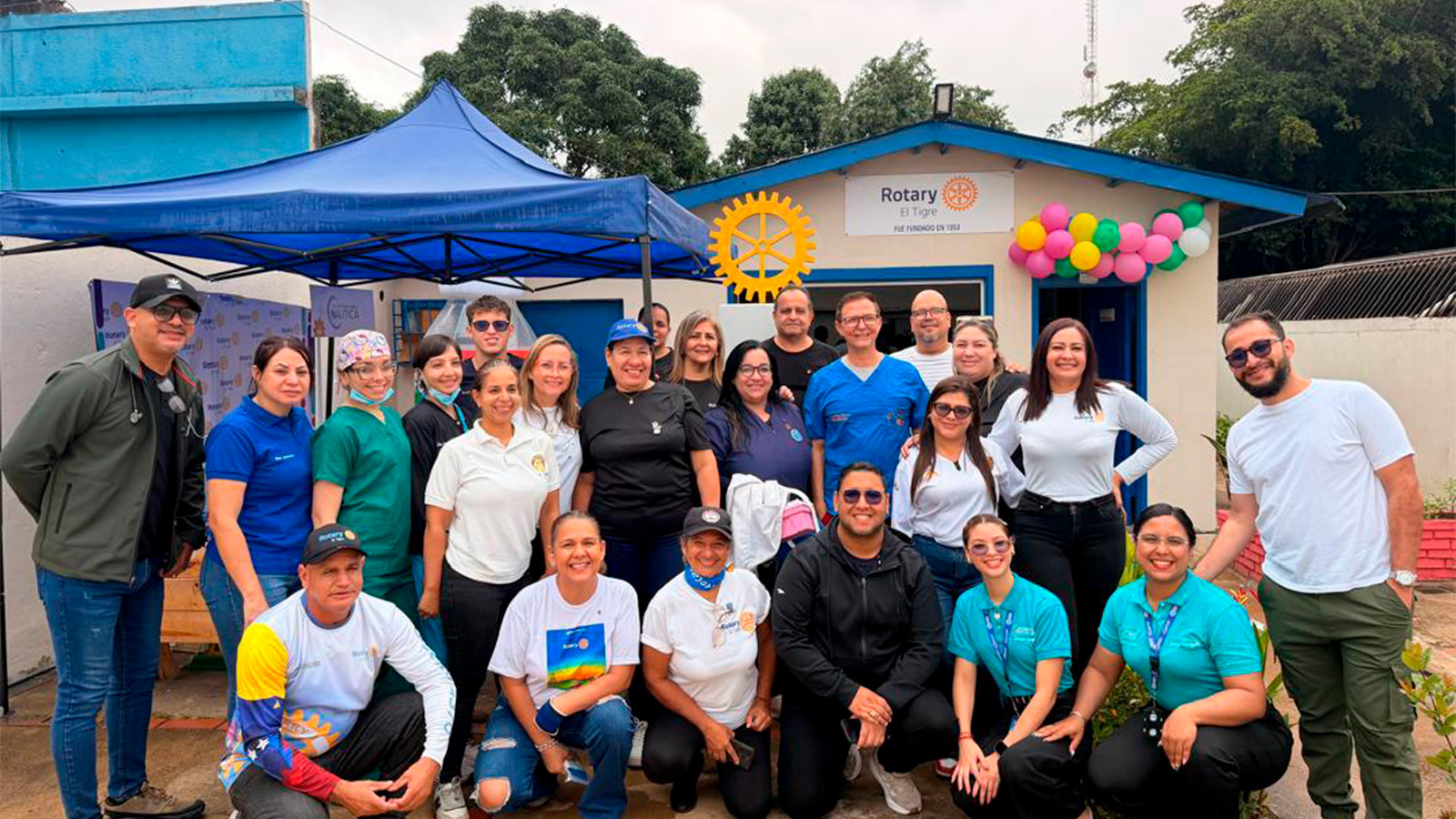 Jornada social y médica por el Día del Niño Rotary El Tigre